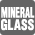 Materiál skla - minerální sklo
